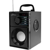 Media-Tech BOOMBOX BT Haut-parleur stéréo portable noir - haut-parleurs - stéréo