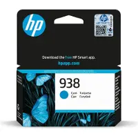 HP 938 (4S6X5PE) - Cyan - Cartouche d'encre