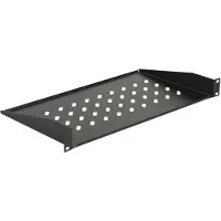 Lanview Gondole - RAS200BL - Étagère Rack Mount - Noir - Dimensions 48,6x25x14,4 cm