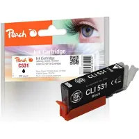 Peach Cartouche compatible photo noire Canon CLI-531 6118B001 - Cartouche d'encre