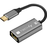 Techly Adapter USB-C auf HDMI 2.1 0.15m