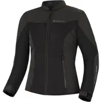 SHIMA Veste textile pour moto, modèle Openair, pour femmes, couleur noire, taille 2XL