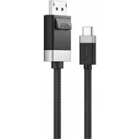Alogic Adapter USB-C Ultra -> DPort 60Hz 1,00m schw