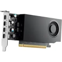 Dell Carte graphique NVIDIA RTX A1000, 8 Go de mémoire GDDR6, bus de 128 bits, résolution maximale de 7680 x 4320 pixels, interface PCI Express x8 4.0