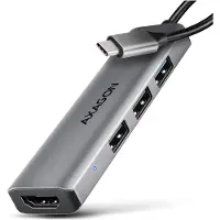 Axagon Hmc-h3a Hub Argenté
