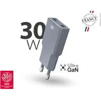 Force Power CS 30W USB C+C PD UltraGaN POCKET OFG Gris