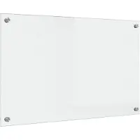 Syfax Crédence de cuisine Transparent 80 x 50 cm verre trempé