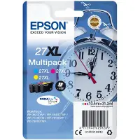 Epson 27XL (C13T27154012) - 3-couleurs - Cartouche d'encre - Grande capacité - Multipack