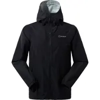 Berghaus Veste imperméable Deluge Pro 3.0, veste homme, M (50), BLACK/BLACK,