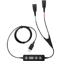 Jabra Cord 2xqd/usb Usb Cable Noir