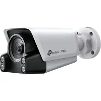 TP-LINK Caméra de Sécurité IP VIGI Bullet Color Pro 4MP 4mm Extérieur IP67 – VIGI C340S (4mm)