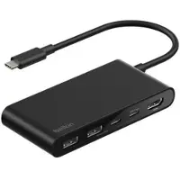 Belkin Avc022hqbk Usb-c Adapter Argenté