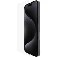 Belkin Screenforce Temperedglas (1 pcs, Apple iPhone 16 Pro Max), Téléphone portable : film de protection, Transparent