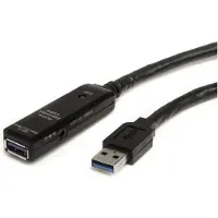 StarTech.com .com Câble d'extension actif USB 3.0 de 5 m - mâle/femelle - Câble d'extension USB 3.0 SuperSpeed - Câble d'extension USB - USB type A (M)