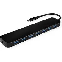 Value Hub USB 3.2 Gen 1, 7x, câble de connexion type C
