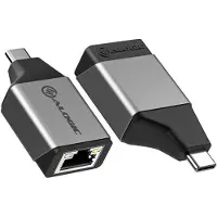 Alogic Adapter USB-C Ultra Mini -> RJ45 Ethernet grau