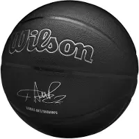 Wilson Ballon de basket - Unisexe - Noir - NBA Player Evergreen Bskt Giannis WZ4026701XB