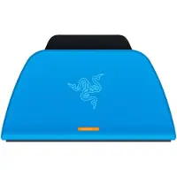 Razer Station De Charge Rapide Pour Manette Sans Fil Ps5 Dualsense Quick Charging Stand - Bleu (Rc21-01900400-R3m1)