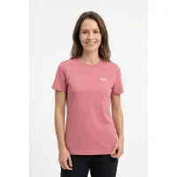 Jack Wolfskin Essential Short Sleeve T-shirt Rose XL Femme