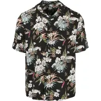 Urban Classics Chemise mélange de couleurs / noir