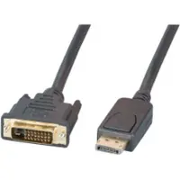 EFB Elektronik DisplayPort/DVI Kabel Stecker A/Stecker A 3m schwarz