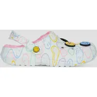 Crocs Sabots Smiley Classic Lined Clog femmes - Blanc - 45 / 46