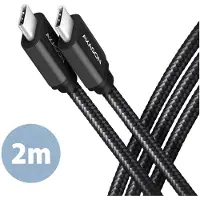 Axagon BUCM3-CM20AB Câble USB 3.2 Gen 1 (3.1 Gen 1) 2 m USB C Noir