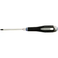 Bahco Tournevis ERGO pour vis Pozidriv avec embout et manche caoutchouc, PZ3 x 150 mm (Cruciforme PZ)