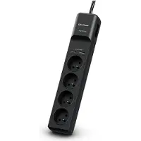 Cyberpower tracer iii p0420sud0-fr parasurtenseur 4 prise(s) AC 200 - 250 v 1,8 m noir