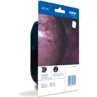 Brother LC1220BKBP2 - Pack de 2 - noir - original - sous blister - cartouche d'encre - pour DCP-J525, DCP-J725, DCP-J925, MFC-J430, MFC-J625, MFC-J825, MyMio MFC-J825
