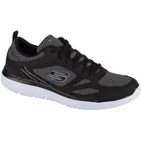 SKECHERS Baskets basses 'Summits-South Rim' noir chiné