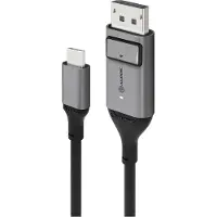 Alogic ULCDP01-SGR Câble USB USB-C to DPort M/M 1m 4K 60Hz gris