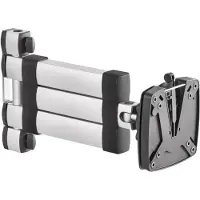 Novus 968+0119+001 - Bras de montage pour écran plat - anthracite - argent - aluminium, Accessoires TV, Multicolore, Argent, Gris
