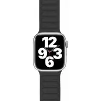 BigBen Interactive Bracelet Apple Watch 38-40-41mm Cuir 138 à 205mm Noir/Marron Bigben