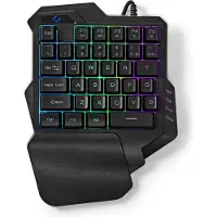 Nedis Gkbds110bk Gaming Keyboard Noir
