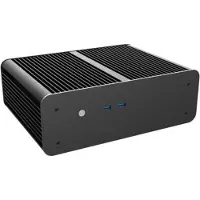Akasa Euler MX Plus, boîtier en aluminium - Mini-ITX, noir (Mini-ATX), Boîtier PC, Noir