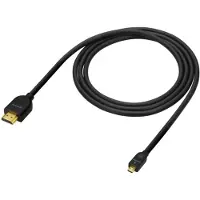 Sony Dlc-heu15 Mikro Mini Hdmi Cable Hdmi 2.1 Cable 1.5 M Noir