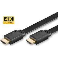 Microconnect HDMI (Typ A) — HDMI (Typ A) (3 m), Câble vidéo, Noir