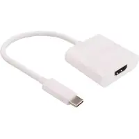 Microconnect Adaptateur vidéo externe - MICRO CONNECT - USB-C 3.1 - HDMI - 3840x2160 à 30Hz - Blanc