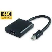 Microconnect Convertisseur vidéo - MICRO CONNECT - Mini DisplayPort vers HDMI - 3840x2160 - Noir