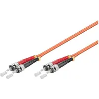 Microconnect FIB1120005-2 Câble à fibre optique 0.5 m ST/UPC OM2 Orange (FIB1120005-2)