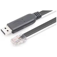 Microconnect USBETHM Kabelschnittstellen-/Gender-Adapter USB A RJ45 Schwarz (ICUSBROLLOVR)