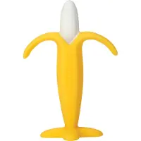 Nuby Banane de dentition en silicone, +3 mois,