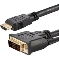 StarTech.com HDMI (Typ A) — DVI (1.80 m), Câble vidéo, Noir