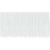 vidaXL Rideau en Dentelle Floral Blanc 160 x 500 cm Polyester