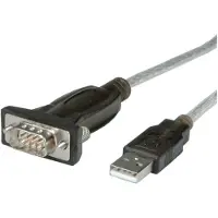 Roline 12.02.1163 câble série Gris 1.8 m USB Type-A DB-9