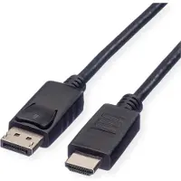ROLINE GREEN DisplayPort — HDMI (Typ A) (3 m), Câble vidéo, Noir