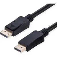 Value Câble DisplayPort v2.1, 10K (3 m), Câble vidéo, Noir