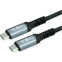 Value Valeur VALEUR 11.99.9088 Câble USB USB4 Gen 3x2 0,5 m USB C Noir
