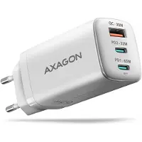 Axagon Acu-dpq65w Usb-c Wall Charger Argenté
